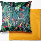Crafty By Chatham Glyn (46cm x 46cm) 18''x18'' Velvet Cushion Covers with Concealed Zip Throw Pillow Case Cover 100% Polyester